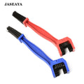 JASEAYA Bike Chain Cleaning Brush 2 Pack, Bicycle Chain Cleaner Tool, Cycling Gear Brush for Chains, Gears, Cassettes and Bike Parts