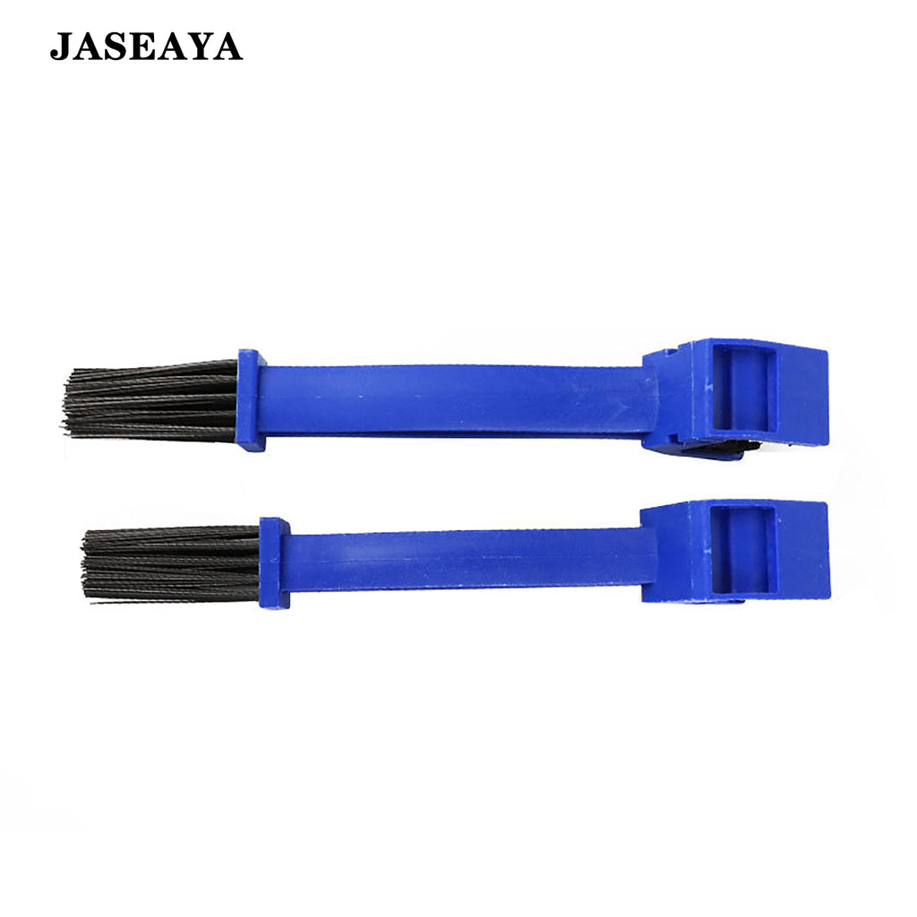 JASEAYA Bike Chain Cleaning Brush 2 Pack, Bicycle Chain Cleaner Tool, Cycling Gear Brush for Chains, Gears, Cassettes and Bike Parts