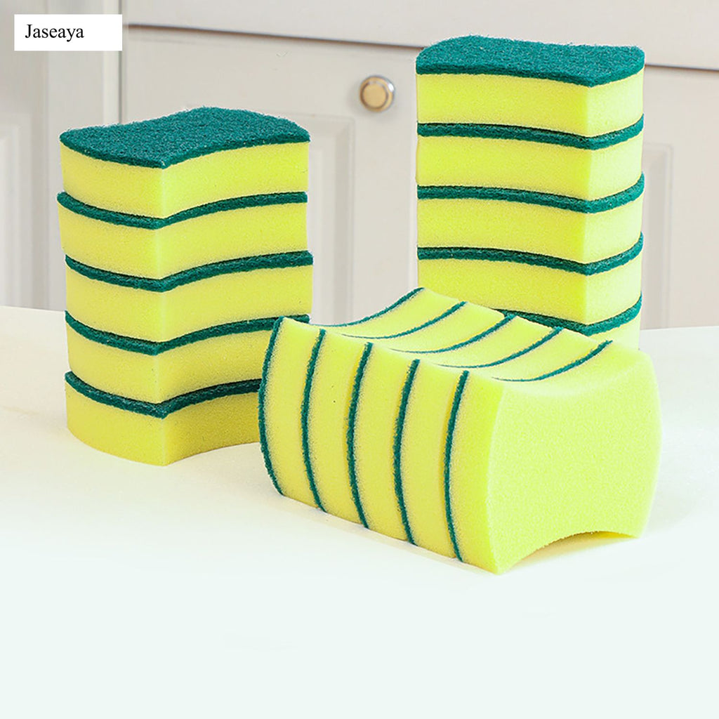 JASEAYA Kitchen Cleaning Sponges,24 Pack Eco Non-Scratch for Dish,Scrub Sponges