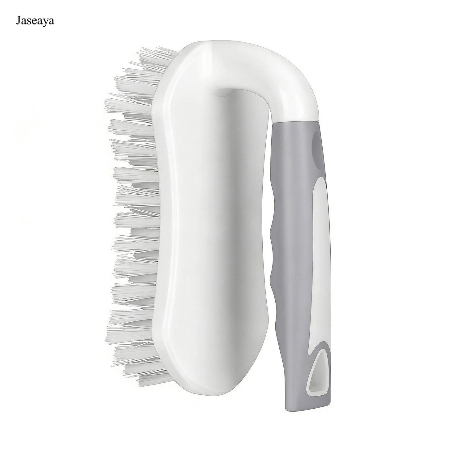 JASEAYA Scrub Brush, Heavy-Duty Scrub Brushes for Cleaning with Stiff Bristles Cleaning Brush for Shower, Bathroom, Carpet, Kitchen and Bathtub Scrubber - 2 Pack