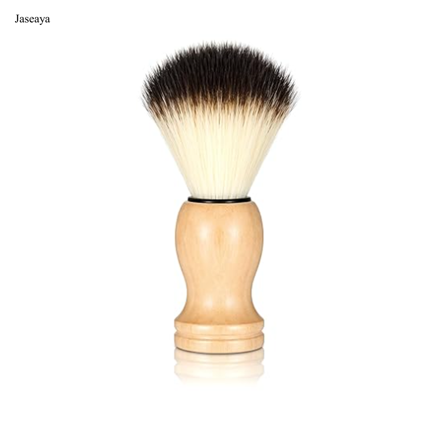 JASEAYA Shave Brush for Men, Shaving Lather Brush Travel Shave Brushes Hand Crafted with Comfortable Bamboo Handle Cream Brushes, Grooming Gift for Men