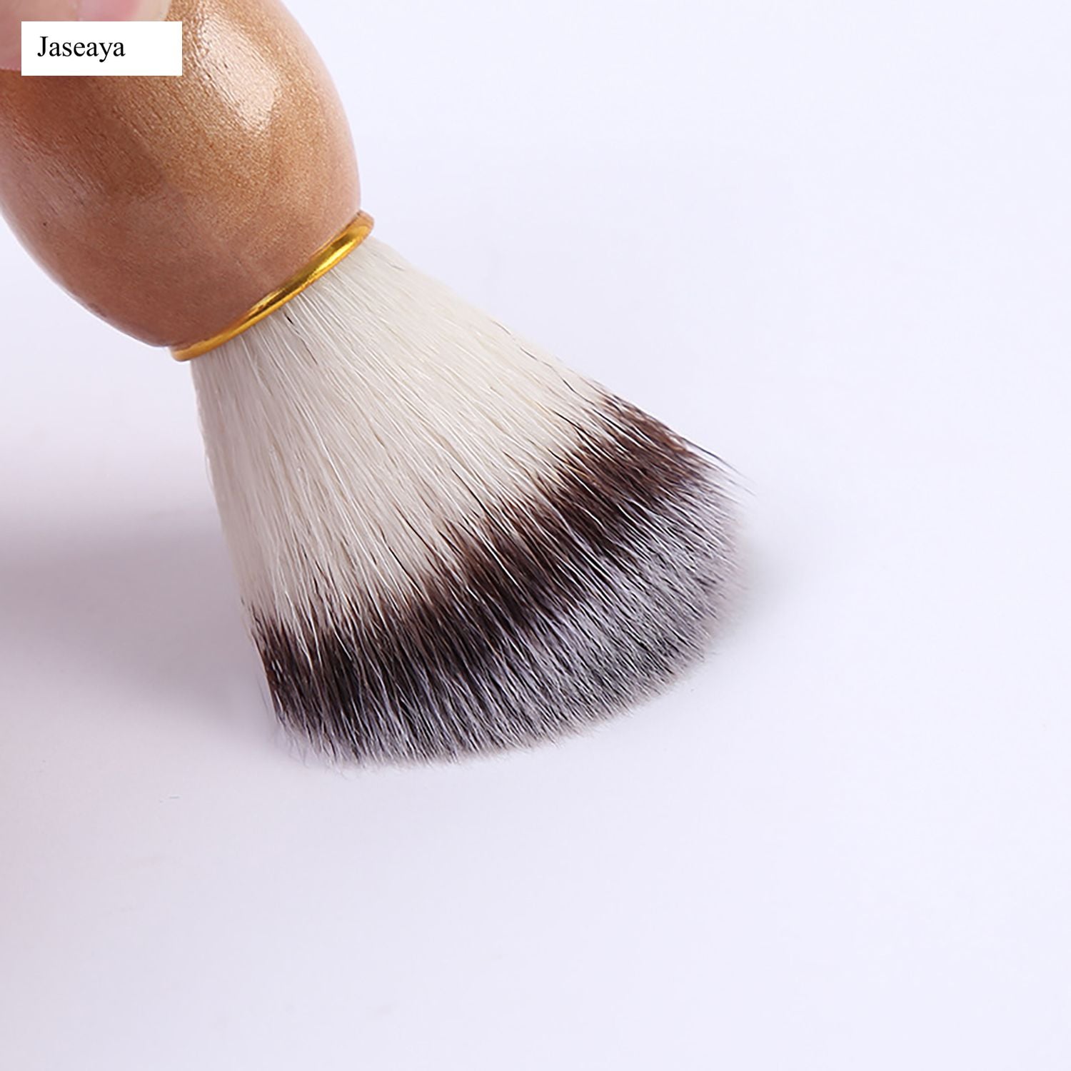 JASEAYA Shave Brush for Men, Shaving Lather Brush Travel Shave Brushes Hand Crafted with Comfortable Bamboo Handle Cream Brushes, Grooming Gift for Men