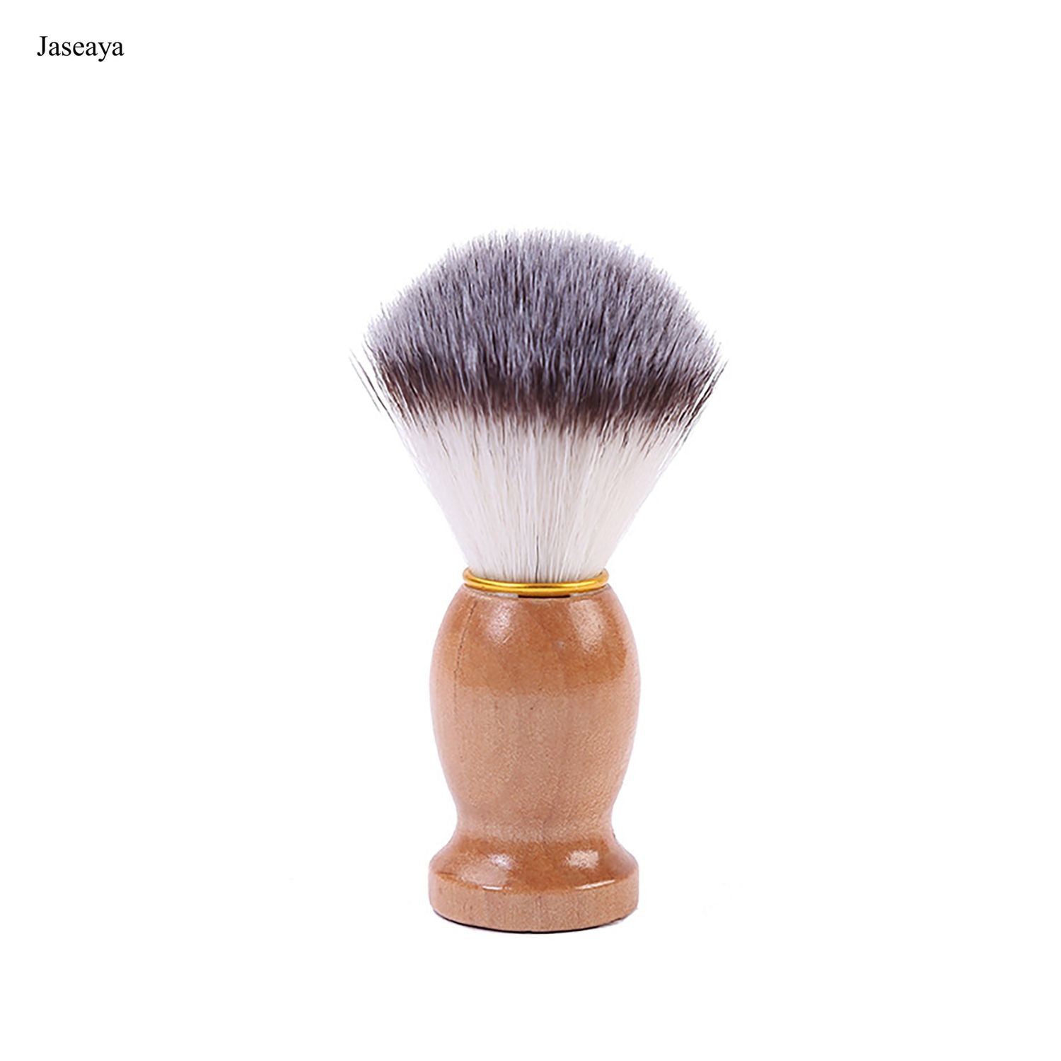 JASEAYA Shave Brush for Men, Shaving Lather Brush Travel Shave Brushes Hand Crafted with Comfortable Bamboo Handle Cream Brushes, Grooming Gift for Men