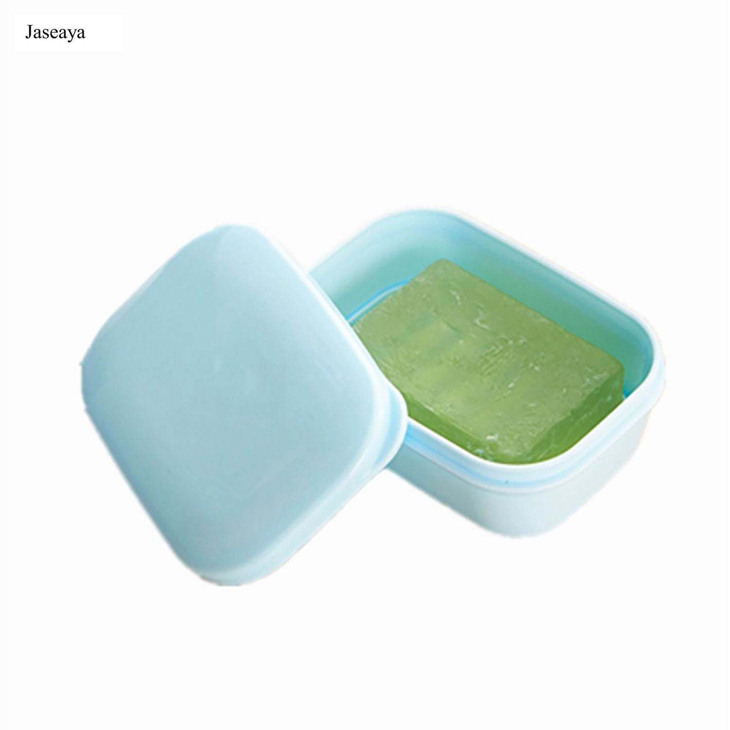 JASEAYA 3 Pack Travel Soap Case Leakproof, Portable Travel Bar Soap Holder Container with Lid for Camping, Gym, Multicolor