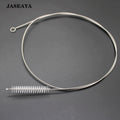 JASEAYA Flexible Drain Cleaning Brush, Extra Long Refrigerator Drain Hole Cleaner, Bendable Pipe Cleaner Brush for Fridge, Sink, Tube and Hose Cleaning