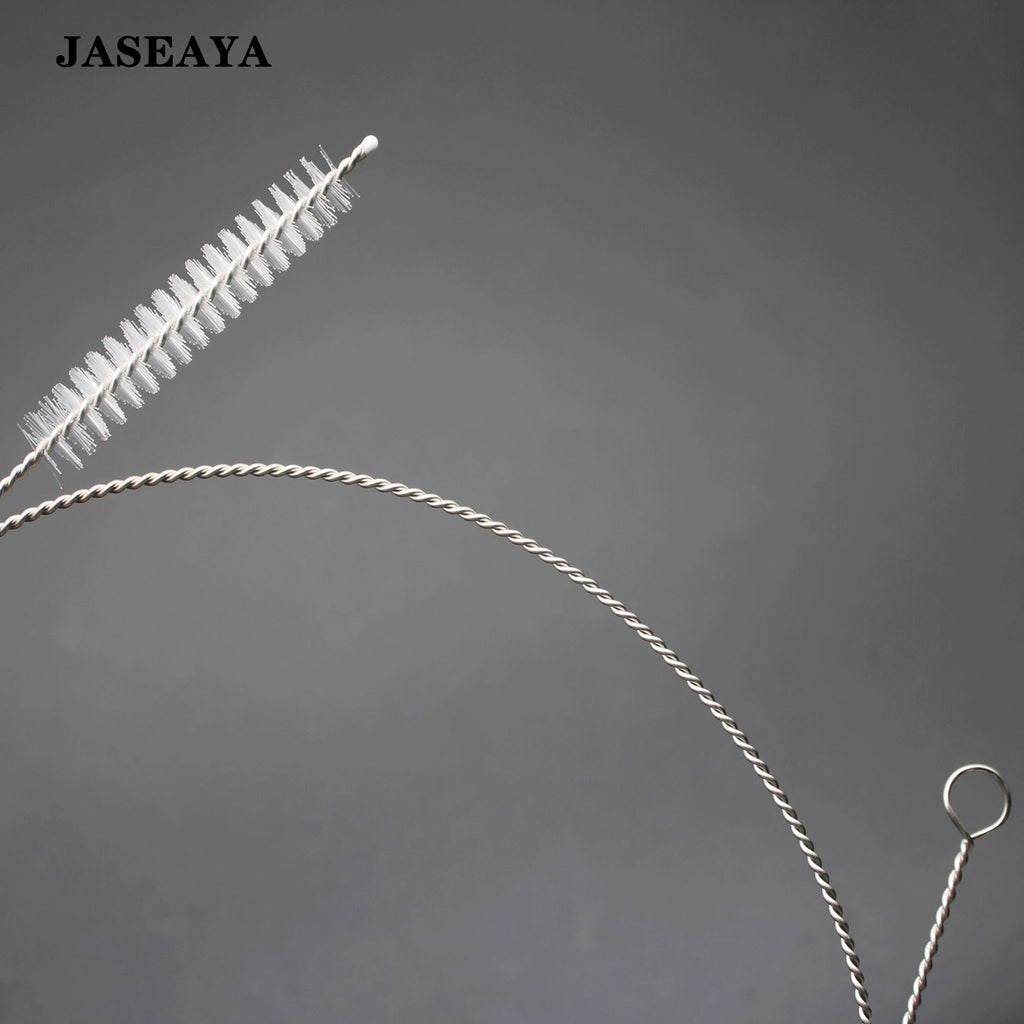 JASEAYA Flexible Drain Cleaning Brush, Extra Long Refrigerator Drain Hole Cleaner, Bendable Pipe Cleaner Brush for Fridge, Sink, Tube and Hose Cleaning