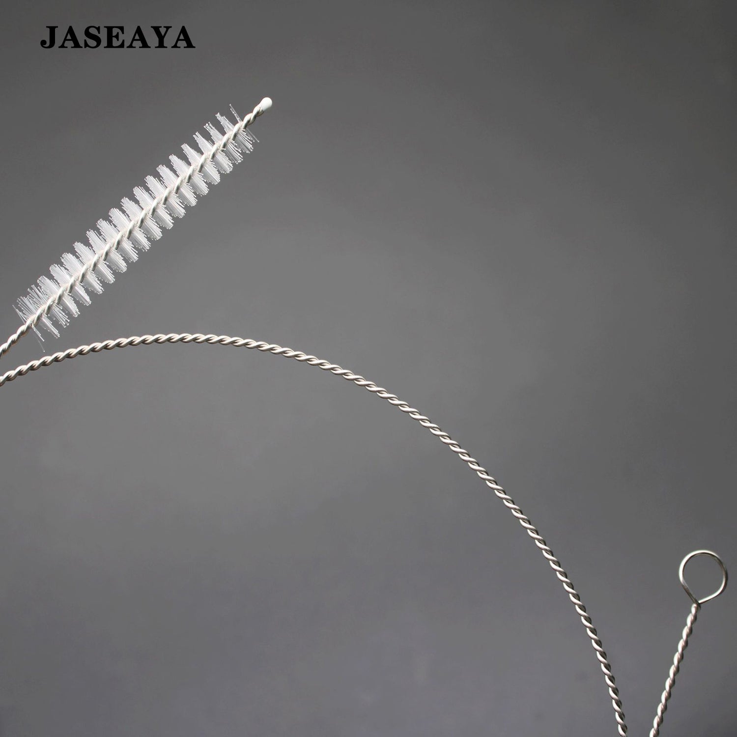 JASEAYA Flexible Drain Cleaning Brush, Extra Long Refrigerator Drain Hole Cleaner, Bendable Pipe Cleaner Brush for Fridge, Sink, Tube and Hose Cleaning