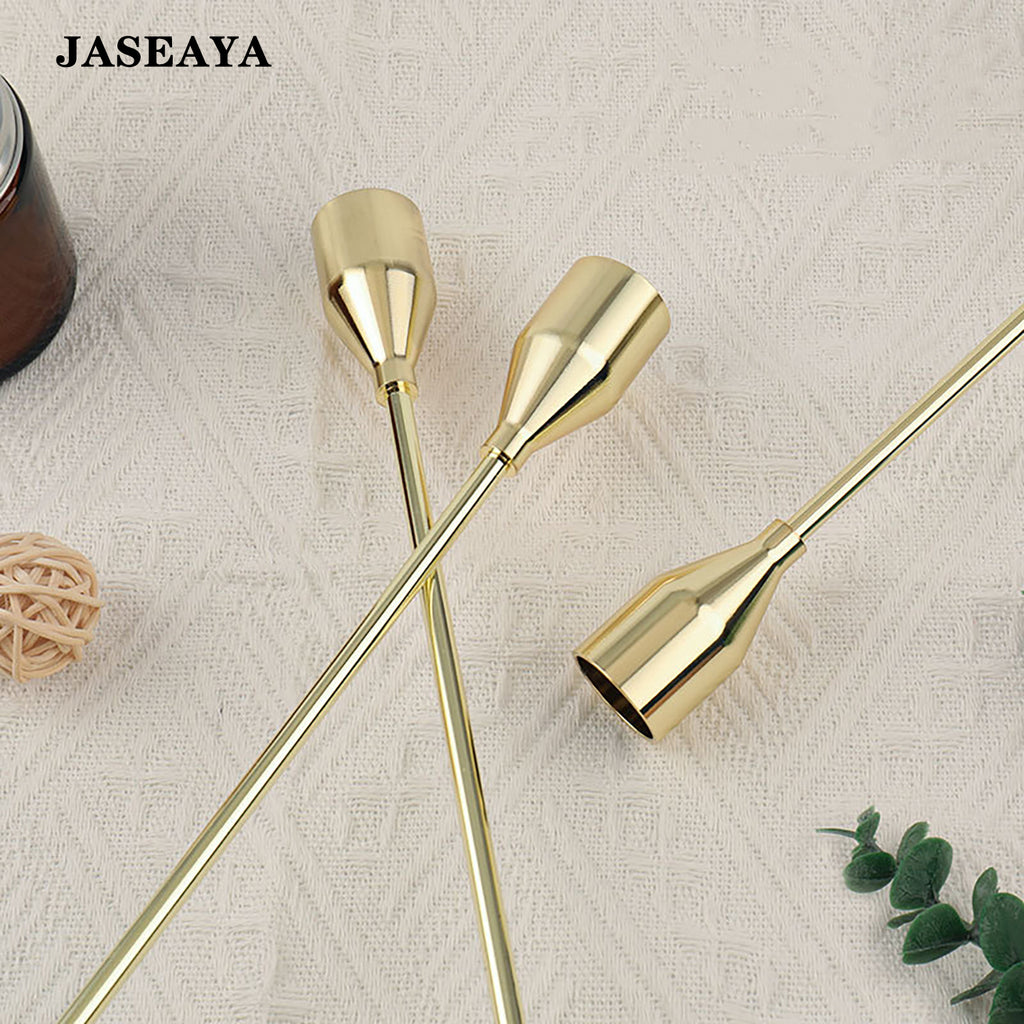 JASEAYA Candle Holders Set of 3, Wrought Iron Candlestick Holders, European Style Metal Candle Stands for Dining Table, Wedding and Home Decor