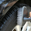 JASEAYA Car tire cleaning brush set, wheel rim cleaning brush