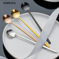JASEAYA Coffee spoon, stainless steel spoon, long-handled spoon
