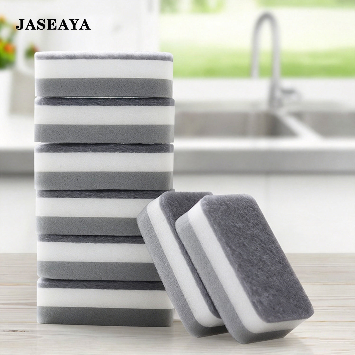 JASEAYA Kitchen sponge, dishwashing sponge