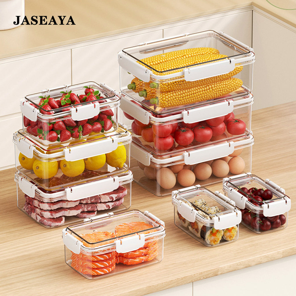 JASEAYA Household sealed refrigerator containers for fruits and vegetables