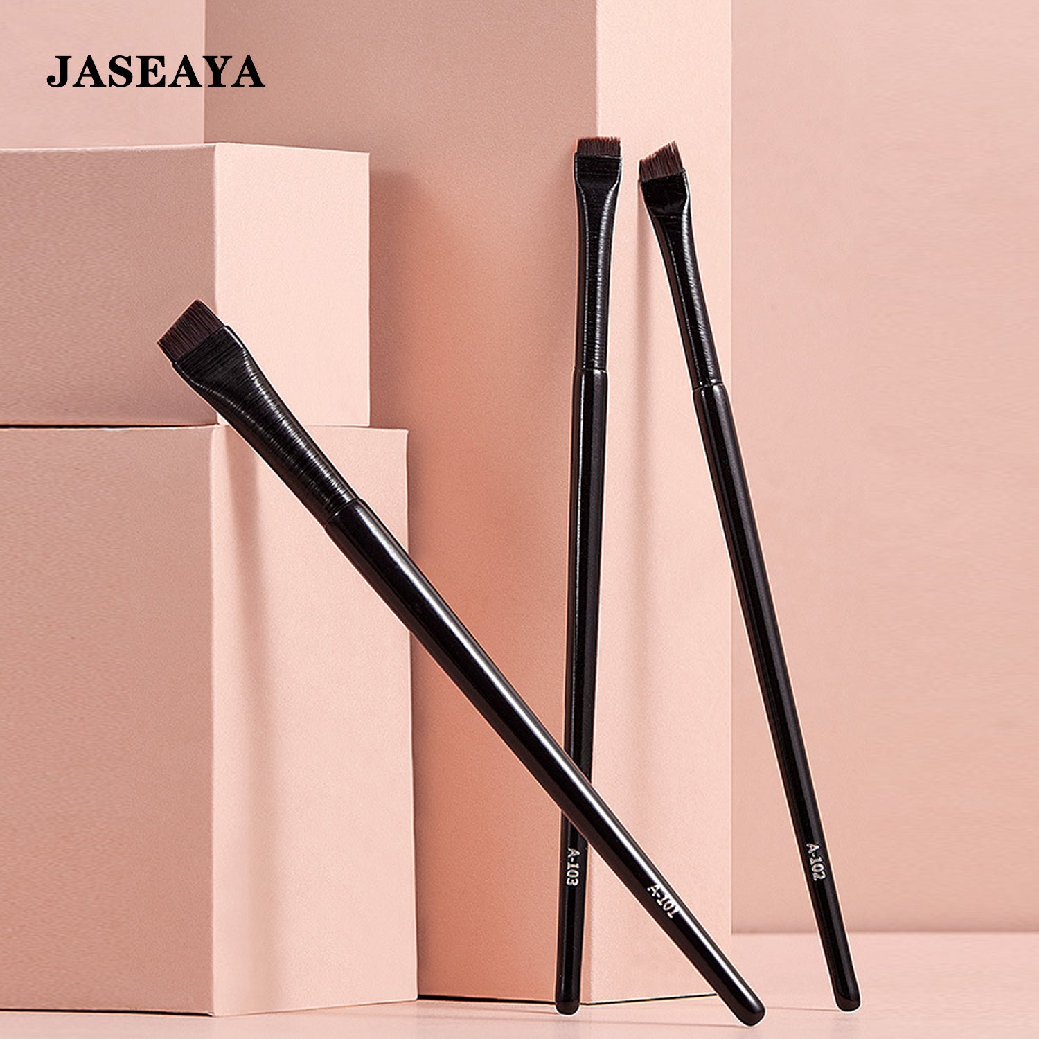 JASEAYA Eyebrow brush with ultra-thin, ultra-fine fiber bristles for outlining eyeliner