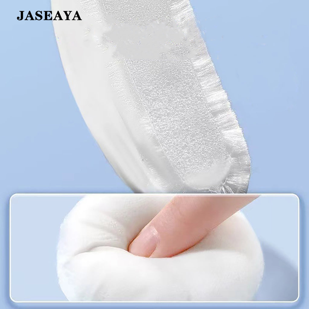 JASEAYA Body powder puff, round, soft plush powder puff
