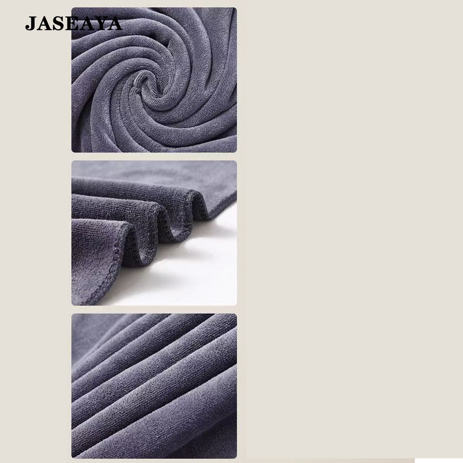 JASEAYA Cleaning Cloths 12 Pack, Absorbent Lint-Free Cleaning Rags, Reusable Table Wiping Cloths for Kitchen, Glass and Housekeeping Cleaning