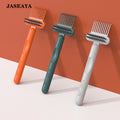 JASEAYA Comb Cleaner Brush, Hair Brush Cleaning Tool with Cleaning Claw,  Air Cushion Comb Cleaner for Removing Hair, Dust and Buildup from Hair Brushes and Massage Combs