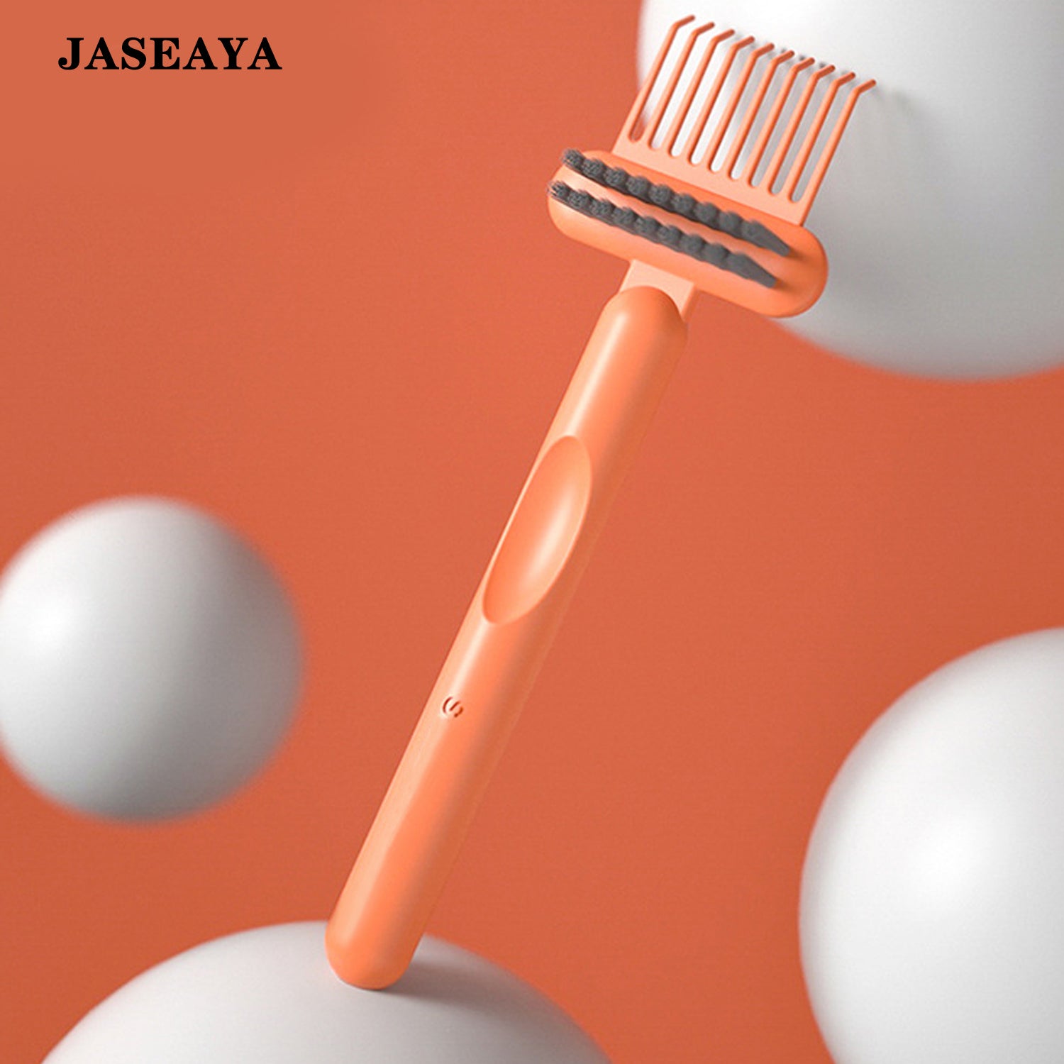 JASEAYA Comb Cleaner Brush, Hair Brush Cleaning Tool with Cleaning Claw,  Air Cushion Comb Cleaner for Removing Hair, Dust and Buildup from Hair Brushes and Massage Combs