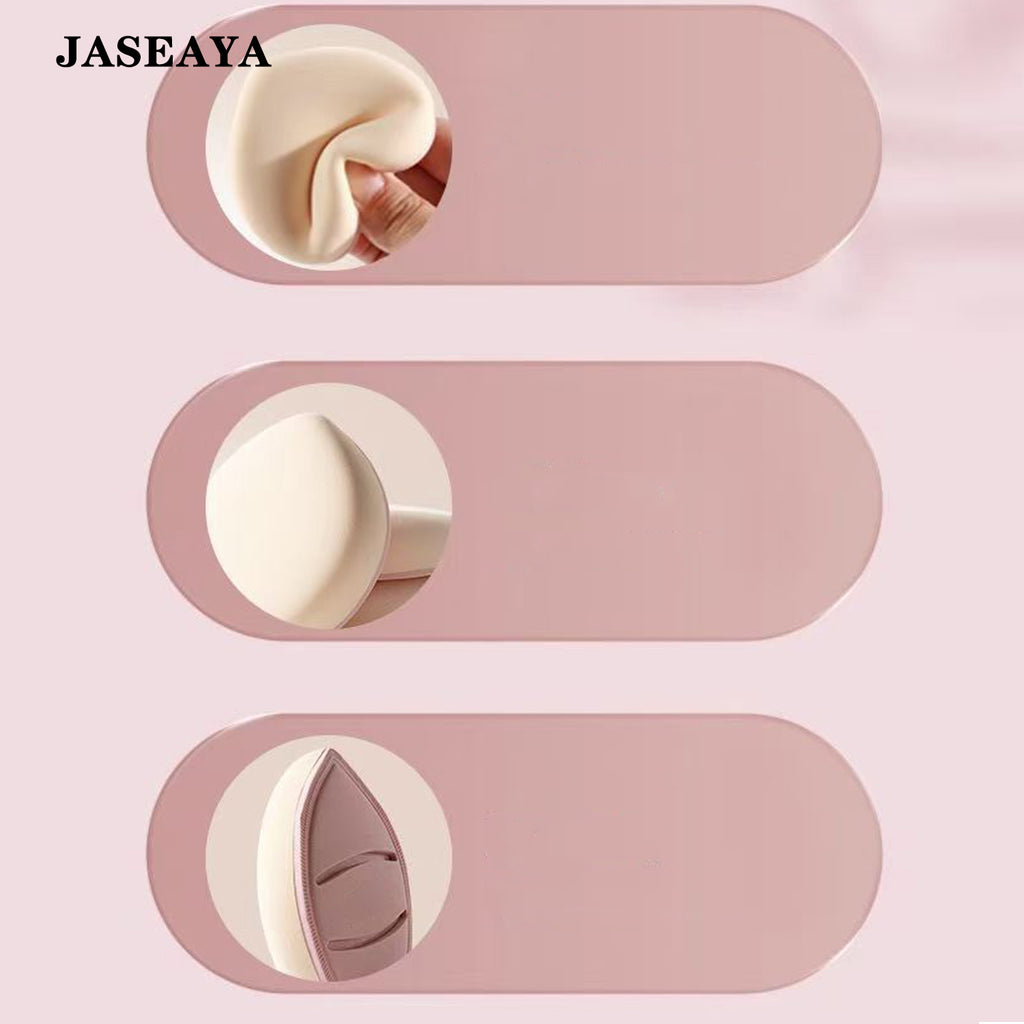 JASEAYA Dual-use (wet and dry) makeup sponge for cushion foundation that doesn't absorb too much product