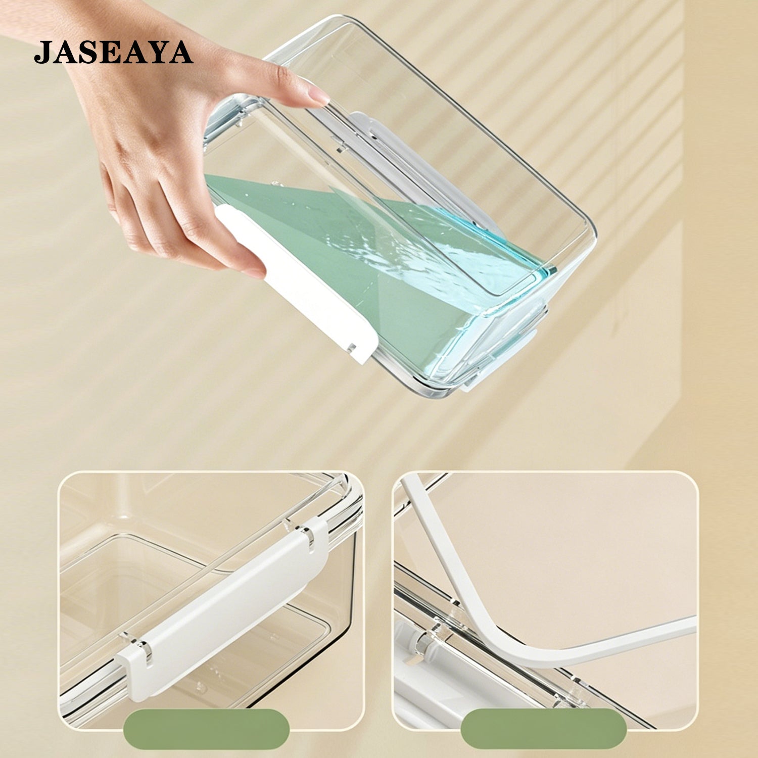 JASEAYA Household sealed refrigerator containers for fruits and vegetables