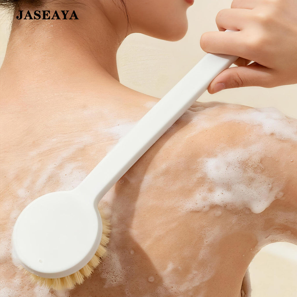 JASEAYA Shower back cleaning brush, bath brush with long handle