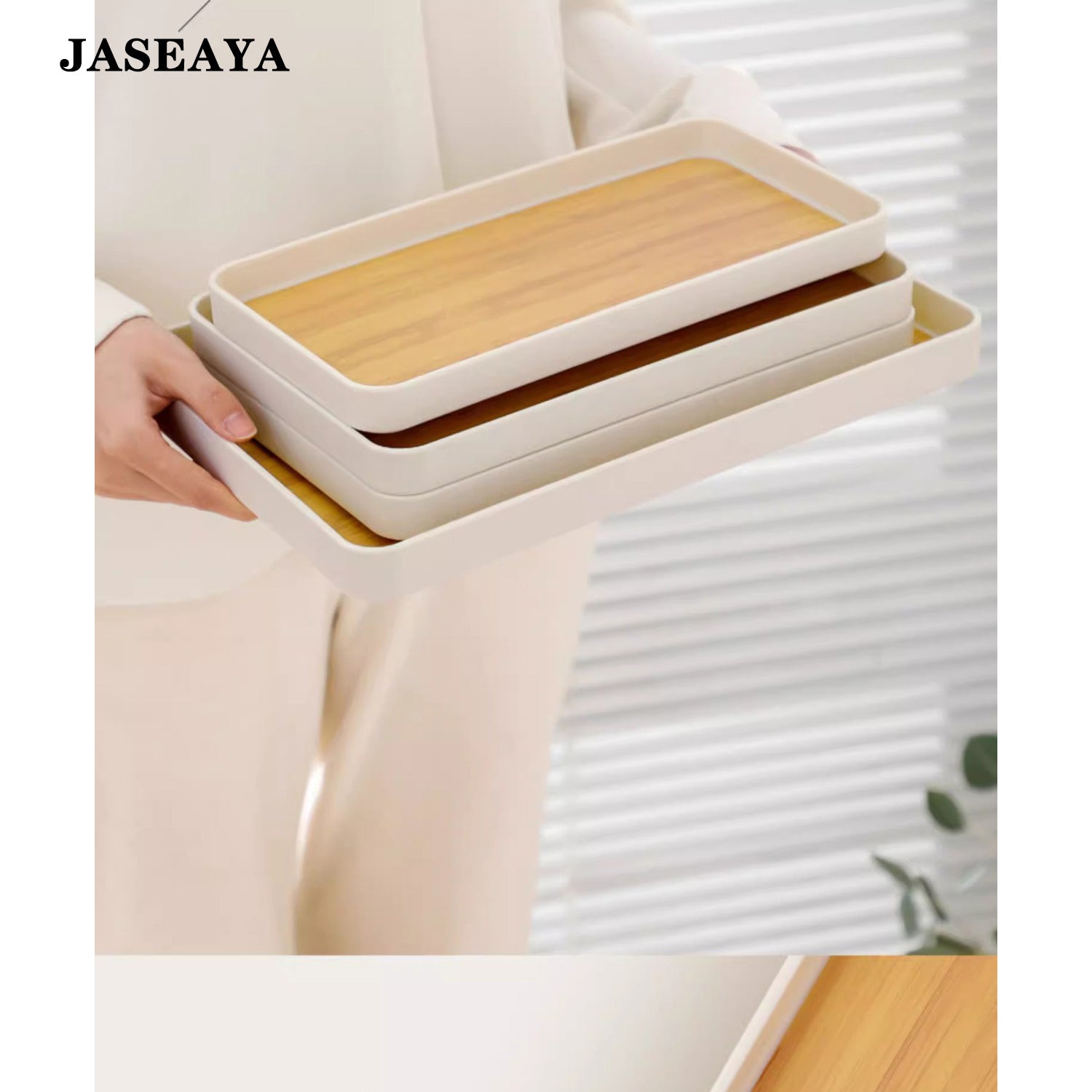 JASEAYA Home breakfast tray, plate, fruit plate, tea tray