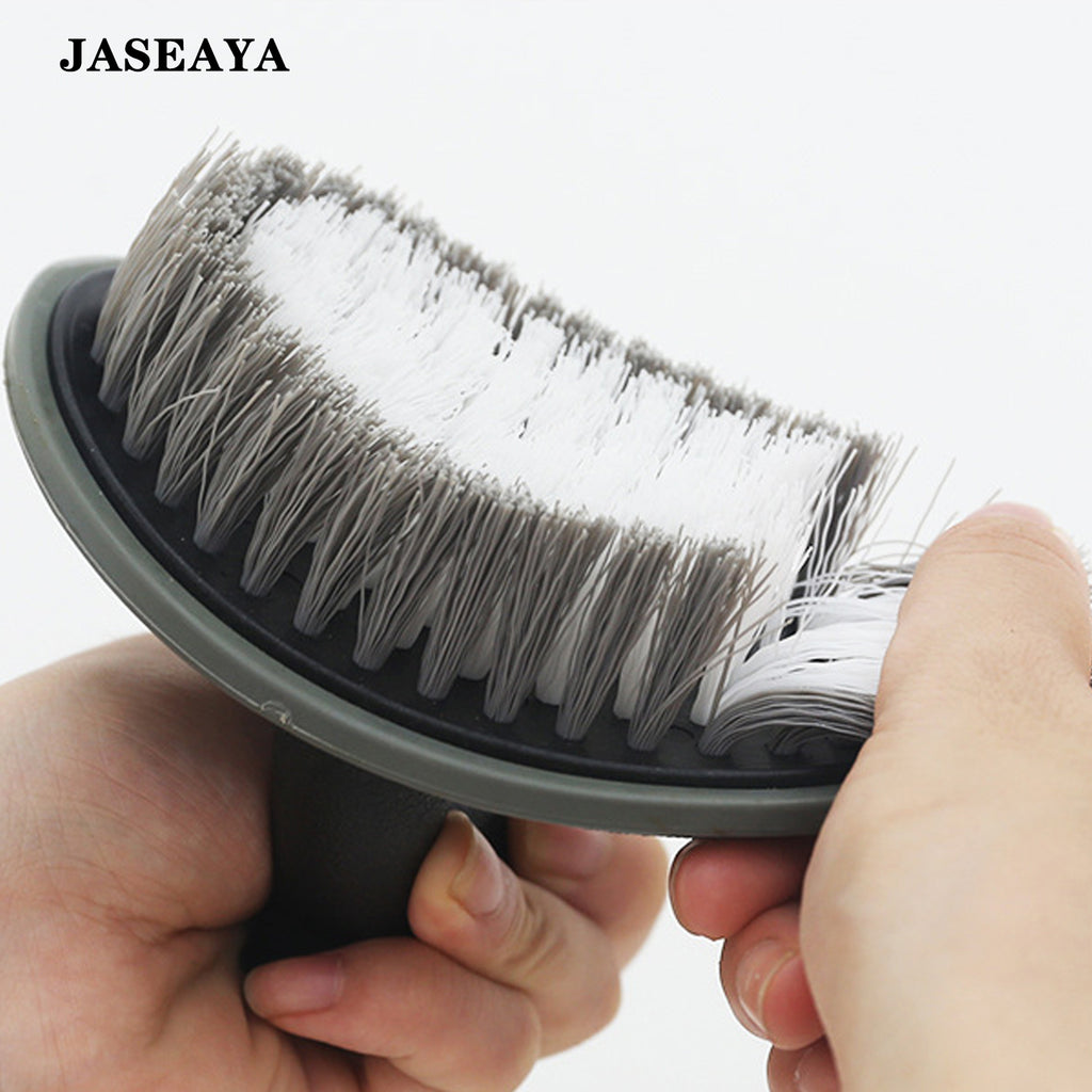 JASEAYA Car tire cleaning brush set, wheel rim cleaning brush