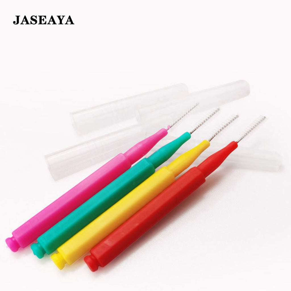 JASEAYA Dental floss picks for cleaning between teeth and interdental brushes