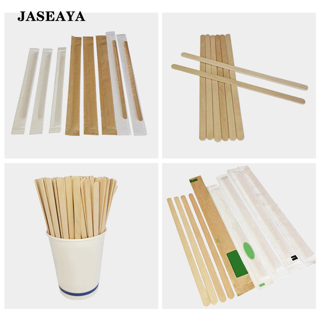 JASEAYA Disposable wood coffee stirrer (200 Pcs）