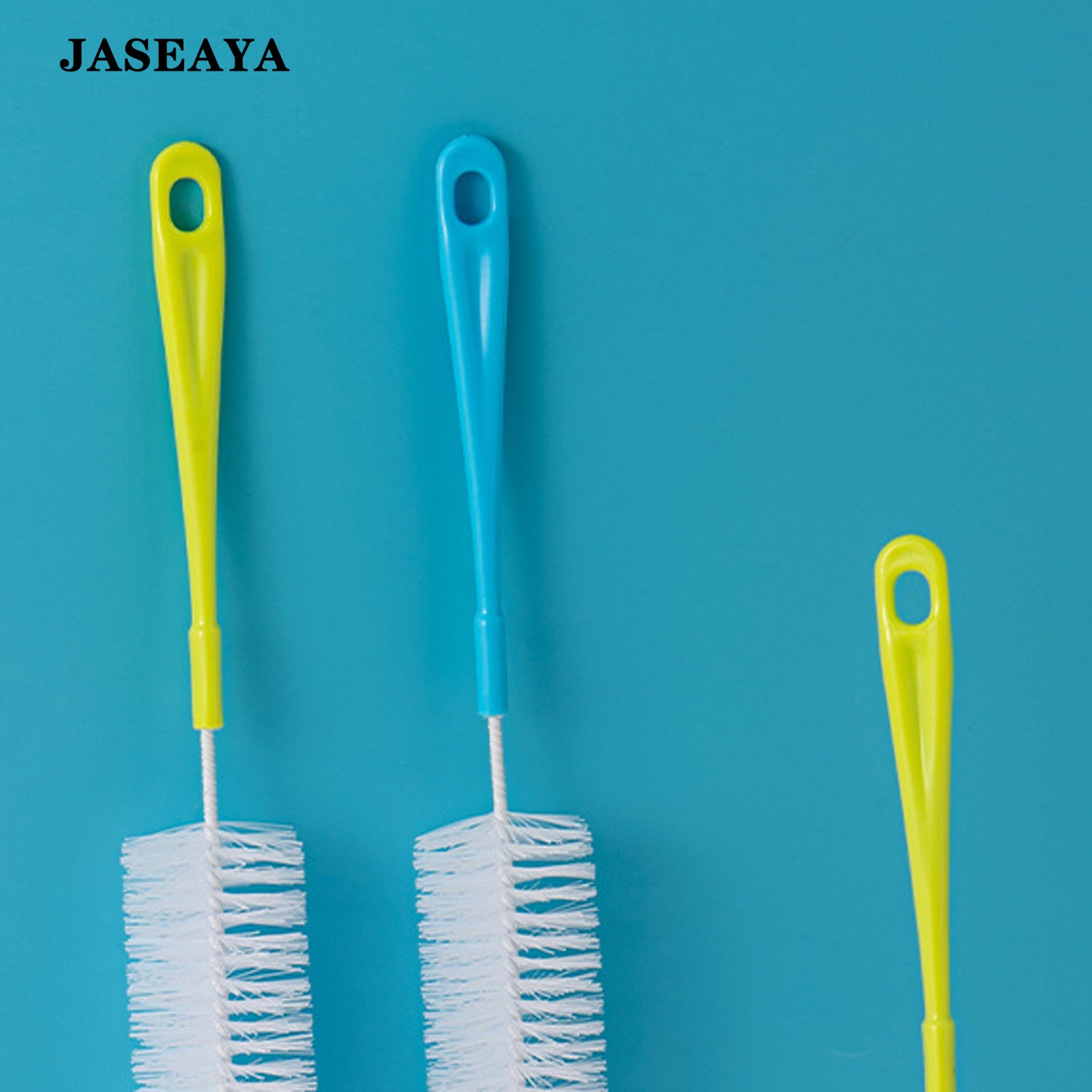 JASEAYA Extended narrow-mouth cup brush, baby bottle and wine bottle brush, cleaning brush