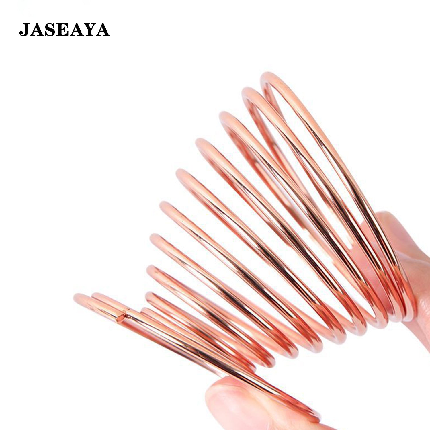 JASEAYA Beauty Sponge Blender Holder,(2 Pack Rose Gold) Makeup Sponge Drying Stand Storage Egg Powder Puff Display Stand