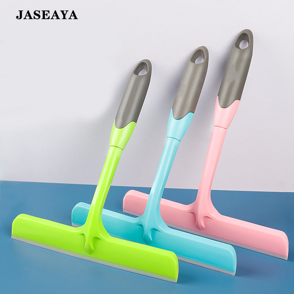 JASEAYA Bottle Squeegees, Soft Silicone Glass Wiper, Bathroom Squeegee
