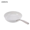 JASEAYA professional non-stick frying pan, made of thick aluminum with a fluorine-free coating, suitable for steaks, 10-Inch