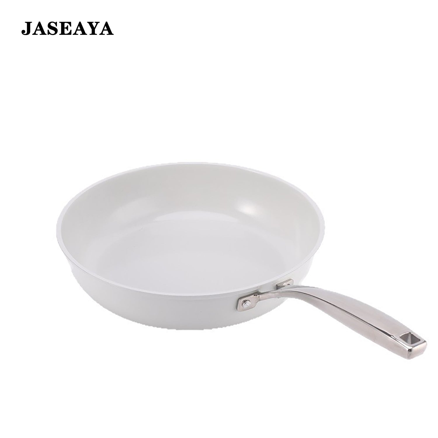 JASEAYA professional non-stick frying pan, made of thick aluminum with a fluorine-free coating, suitable for steaks, 10-Inch
