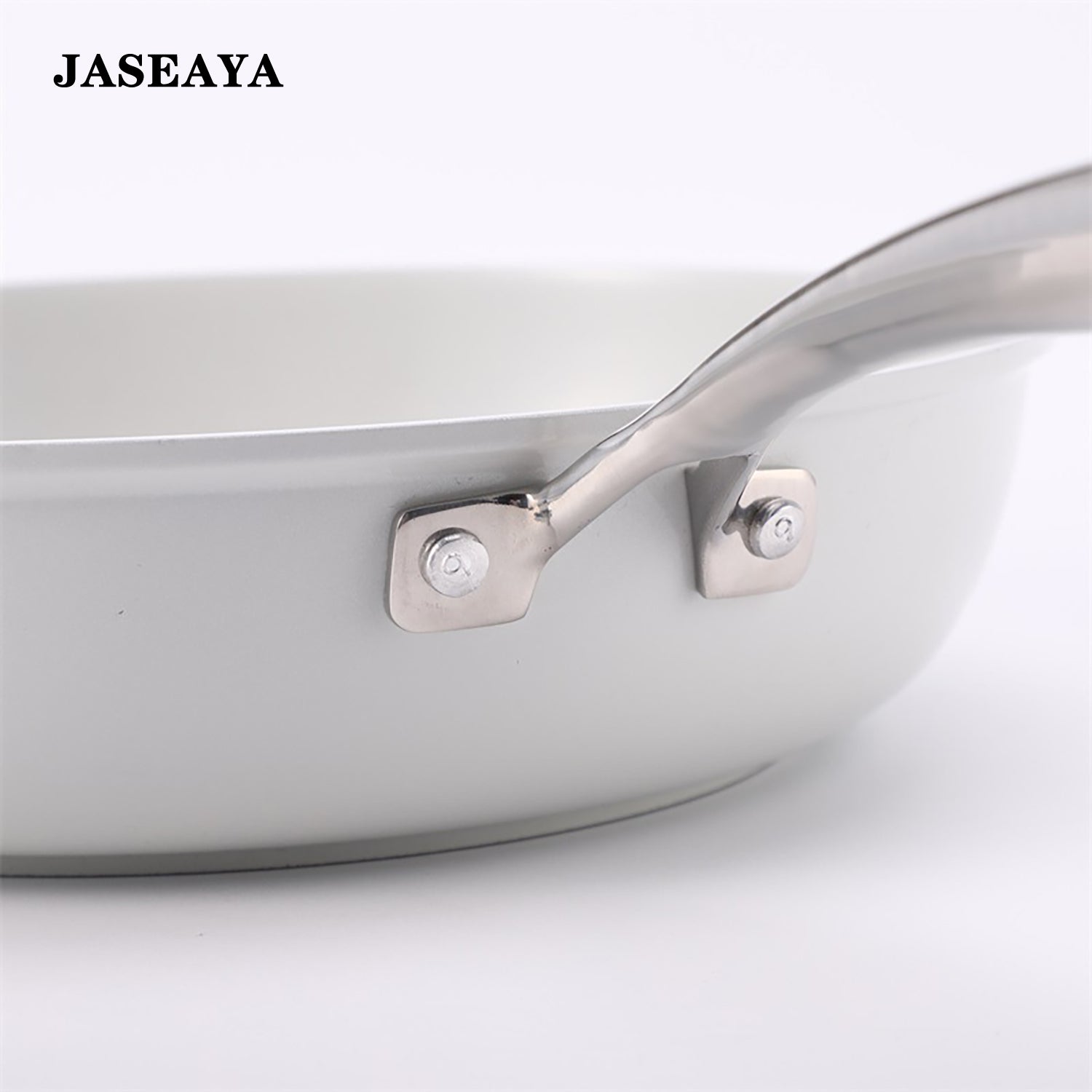 JASEAYA professional non-stick frying pan, made of thick aluminum with a fluorine-free coating, suitable for steaks, 10-Inch
