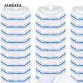 JASEAYA 30pcs Toilet Cleaner Refill Pads for Clorox Wand, Upgrade 3-Layer Toilet Scrubber Refills, Premium toilet of wand refills, Won't Fall Apart, Safe On Porcelain