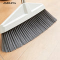 JASEAYA Soft Bristle Broom, Large Household Broom with Long Handle, Indoor Floor Sweeping Broom