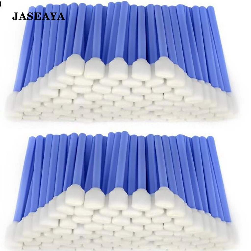 JASEAYA 500 Packs Cleaning Swabs 5.1 Inch, Foam Tips Sponge Sticks for medical instruments