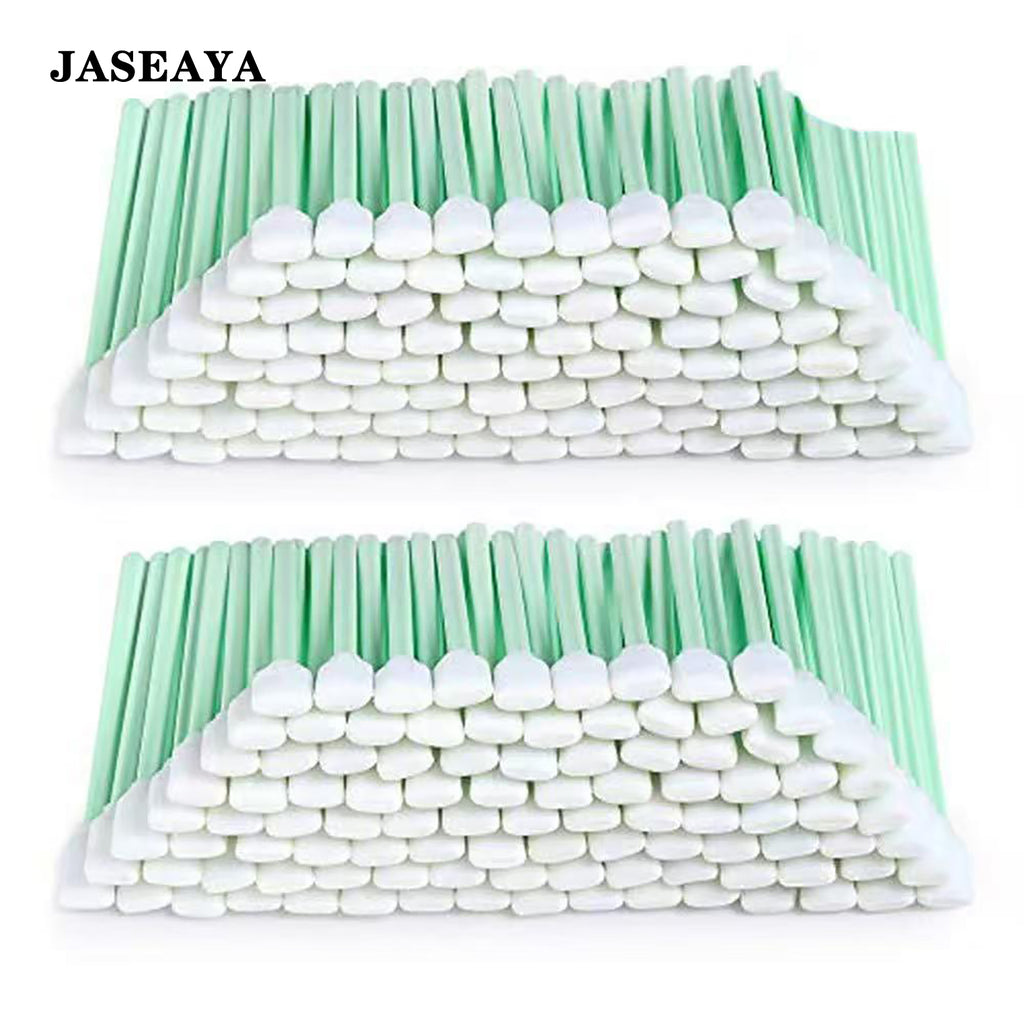 JASEAYA 500 Packs Cleaning Swabs 5.1 Inch, Foam Tips Sponge Sticks for medical instruments