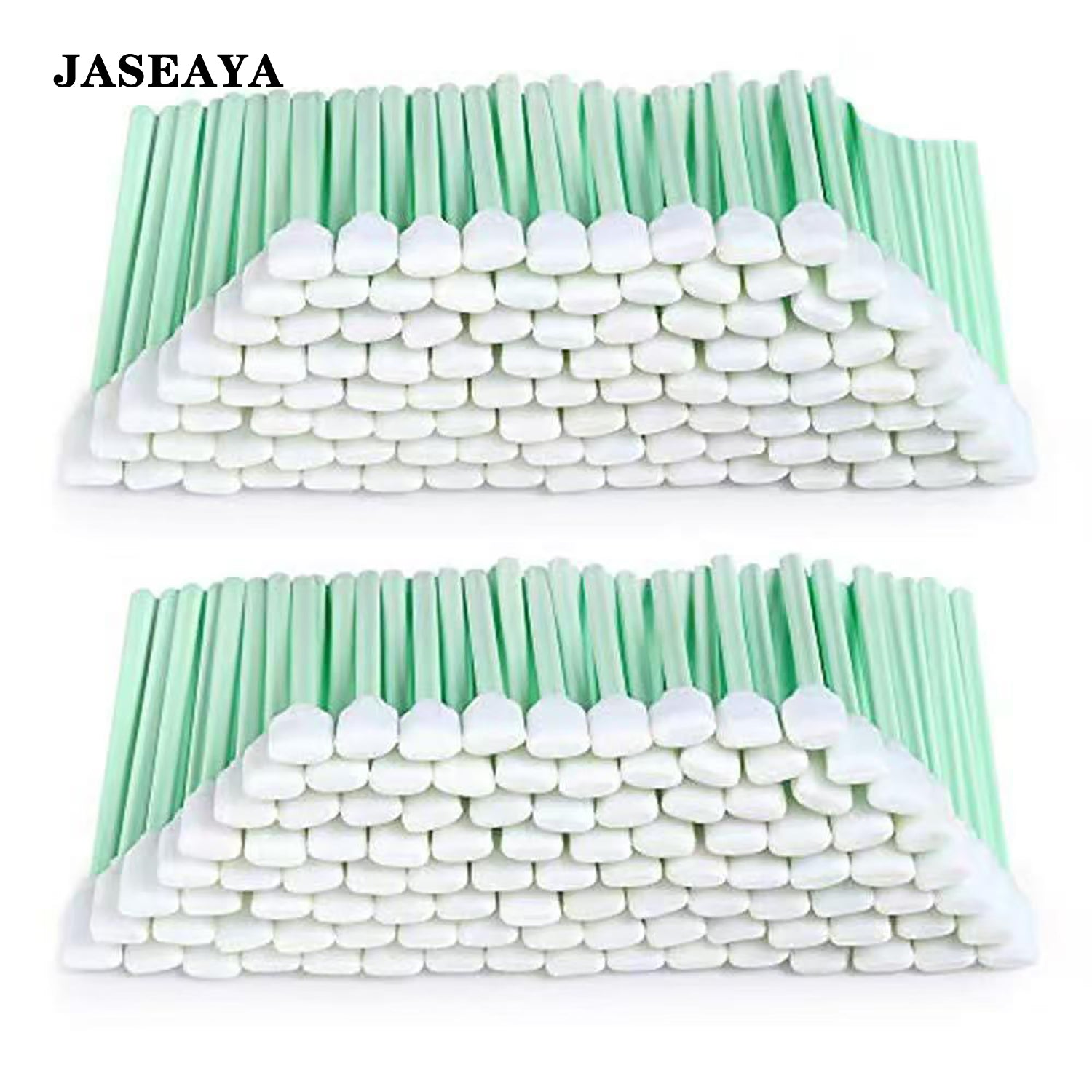 JASEAYA 500 Packs Cleaning Swabs 5.1 Inch, Foam Tips Sponge Sticks for medical instruments