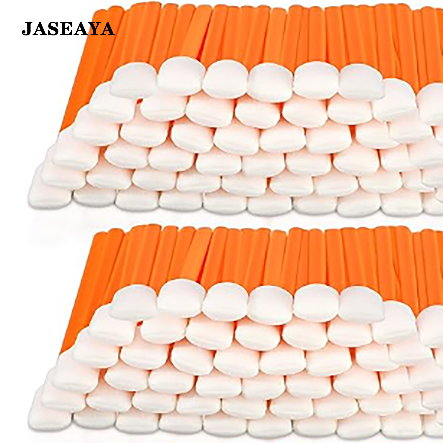 JASEAYA 500 Packs Cleaning Swabs 5.1 Inch, Foam Tips Sponge Sticks for medical instruments